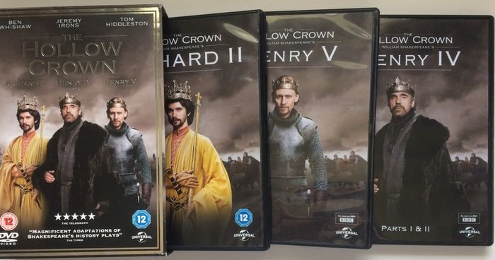 The Hollow Crown [2012] Richard II, Henry IV P.1+2 & Henry V [DVD TV Boxset]