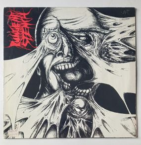 Pungent Stench & Disharmonic Orchestra Split Rare 80's Nuclear Blast Original Death Metal