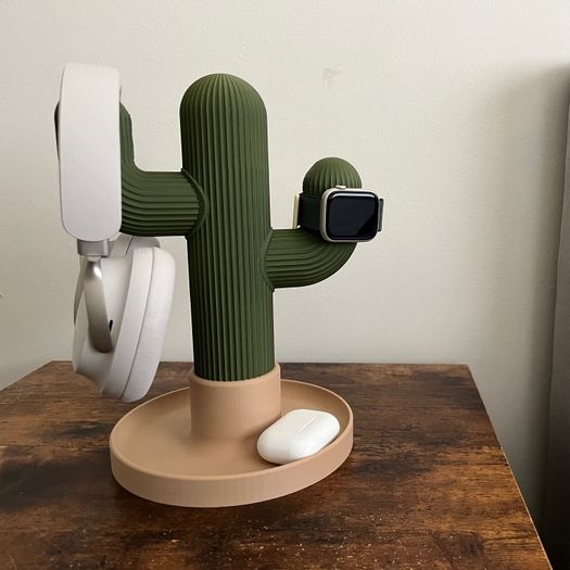 headphone stand Cactus