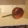 Vintage copper  chefs saucepan tinned interior Image 4