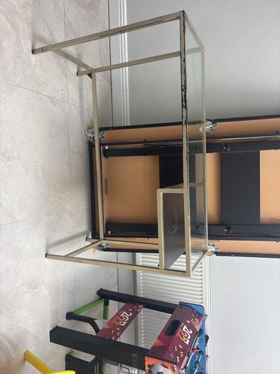 ikea table with shelf