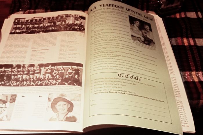 2001. Tipperary G A A. Year Book. 2001.