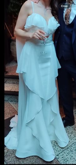 Handmade wedding dress/ Size EU36/S
