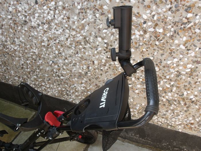 Fast Fold Flat 3 wheel Trolley - Compact size when folded