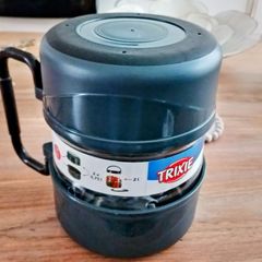 Trixie Dog Travel Set With Food Holder & 2 Bowls