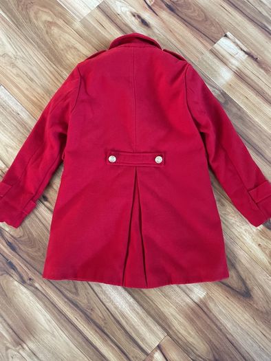 Next red military coat age 10 excellent condition!!