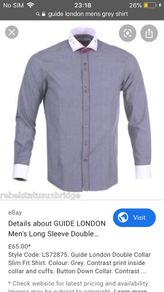 mens guide London shirt