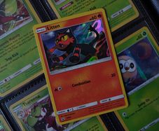 Litten ! Promo ! Holo ! Sun & Moon Era ! 2016 ! Pokemon Card !