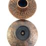 Mid Century Brutalist Bronze Candlesticks Image 9