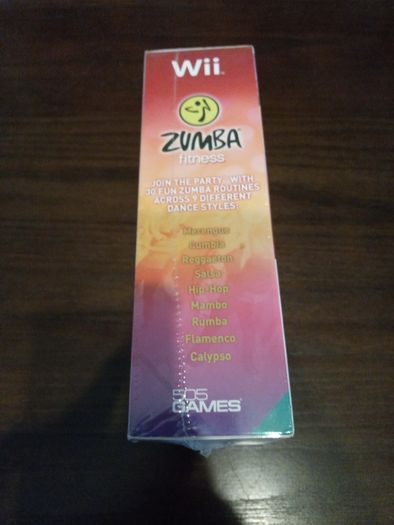 Zumba fitness bundle game and belt (still in plastic)
