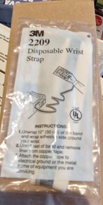 3M Antistatic Disposable Wrist Strap