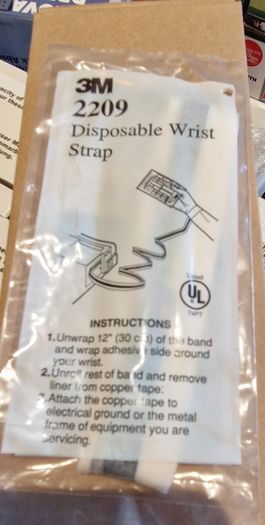 3M Antistatic Disposable Wrist Strap