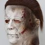 Michael Myers Halloween mask with hair. Image 3