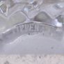 Lovely Tipperary Lead Crystal Cut Glass Pair of INFINITY Votive Candle Holders Image 9