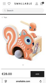 Djeco Baby Nut Wooden Toy