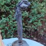 Large Bohemian crafted wooden lamp Image 5