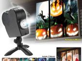 Halloween Santa Window Projector Festival Movies Display Christmas Lamp Light