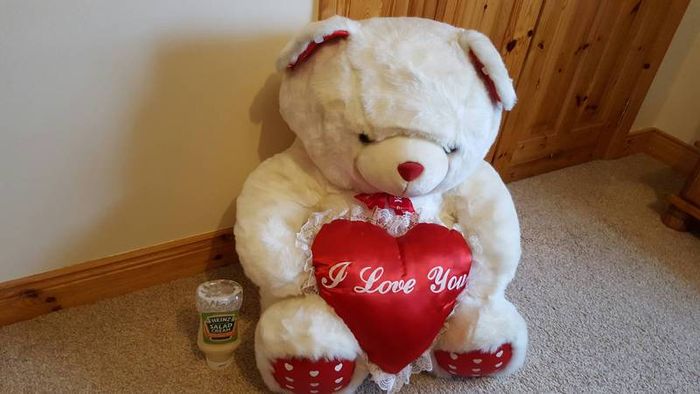 Huge Valentines  teddy
