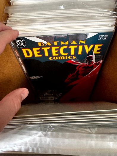 Detective Comics Batman Long Comic Box w 215 comics for Sale
