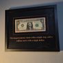 Gift 3D money frame art decor Image 2