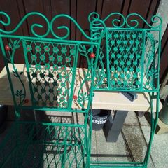 Garden Chairs 2 Metal Folding