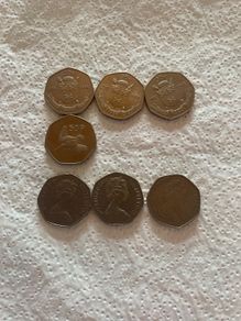 uk Ireland 50p coins