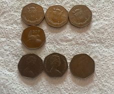 uk Ireland 50p coins