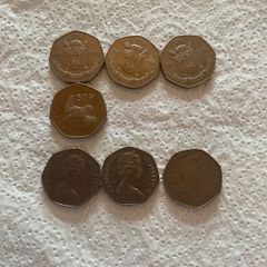 uk Ireland 50p coins