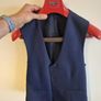 Benetti Luxury 3 Piece Suit Electric Navy (Wedding, Best Man, Groomsman, Sunday Suit) Image 7