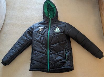 2024 Shamrock Rovers Padded Jacket player worn Umbro