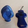 Vintage Achill Studio Pottery Cross & Religious Status Image 3