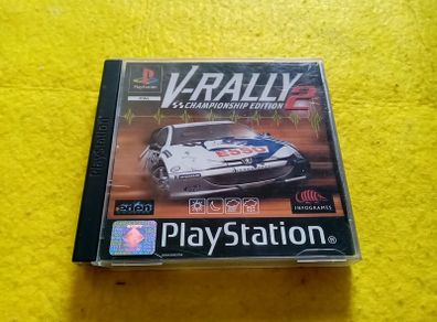 V Rally 2 Championships edition PlayStation1 Ps1 PlayStation 2 ps2 games Original