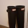 Huntet Ladies Navy Wellingtons Image 3