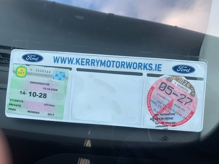 Ford Mondeo nct 10/28