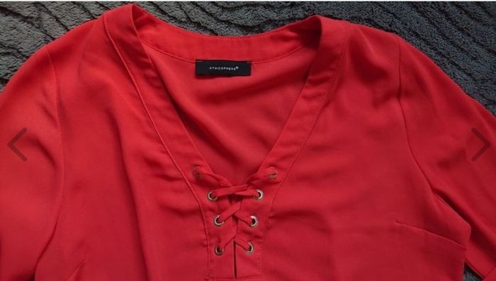 Red Blouse   Size 12