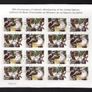 2005 Ireland 50th Anniversary of the Ireland's Membership of the United Nations Commemorative Stamp Sheetlet Plate 1A1A1A1A Fine CDS Used with Dublin cancel of 14th October 2005 (First day of issue) on envelope extract. Image 2
