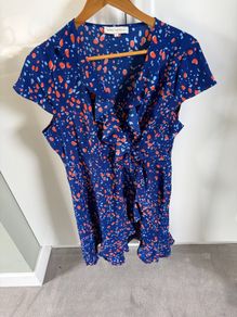 Marc Angelo Ruffle Detail dress