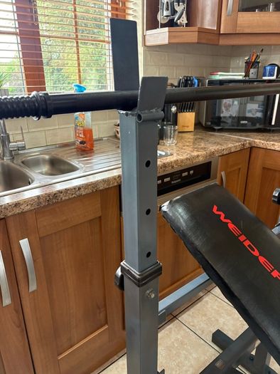 Weight Bench With Leg Developer Attachment, Ab Bench, Barbell, Dumbbell, 50kg Weights.