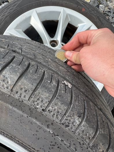 Genuine BMW 16' Alloy Wheels with Nearly New Yokohama Tyres