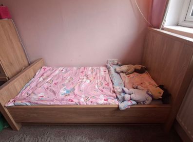 Babystyle Bordeaux Cot Bed, Oak