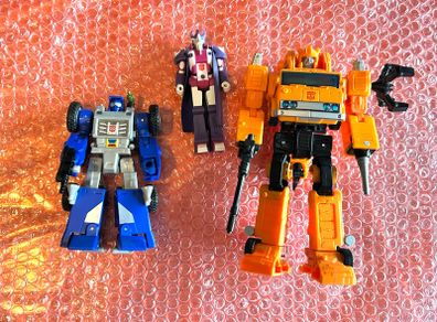 Transformers Beachcomber Grapple and Alpha Trion