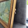Vintage Mid-Century "Aug. Ahrend Bremen" Cottage Landscape Print Image 5