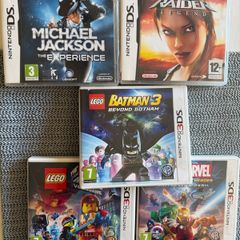 Nintendo DS and 3DS Games. 5 in Total.