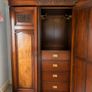 Edwardian Mahogany Wardrobe Image 2
