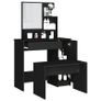 Dressing Table Set Black 86.5x35x136 cm (FREE SHIPPING) Image 5