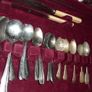 Cutlery set silver plated and contemporary mix uncomplete set Image 5