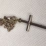Crystal bracelet with cross charm Image 5