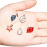100Pcs Wholesale Bulk Lots Jewelry Making Charms Assorted Gold Plated Enamel Pendants for DIY Necklace Bracelet Earring Craft Supplies (FREE POSTAGE) Image 6
