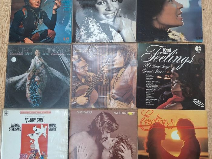 53 Original Vintage Vinyl records