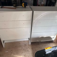 Free 2 x shed storage chests of drawers